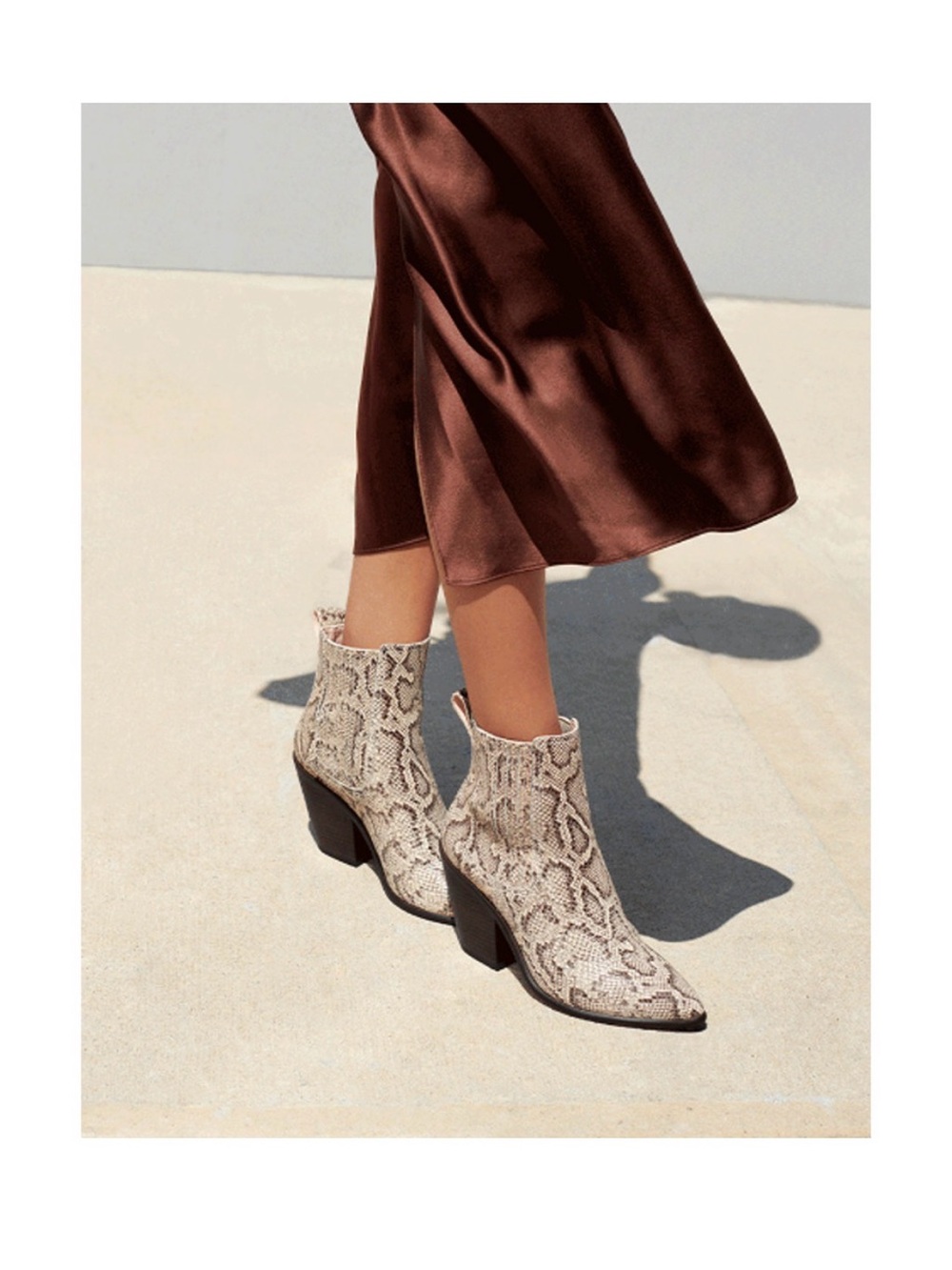 Loeffler Randall Chelsea heeled ankle boots 🐍